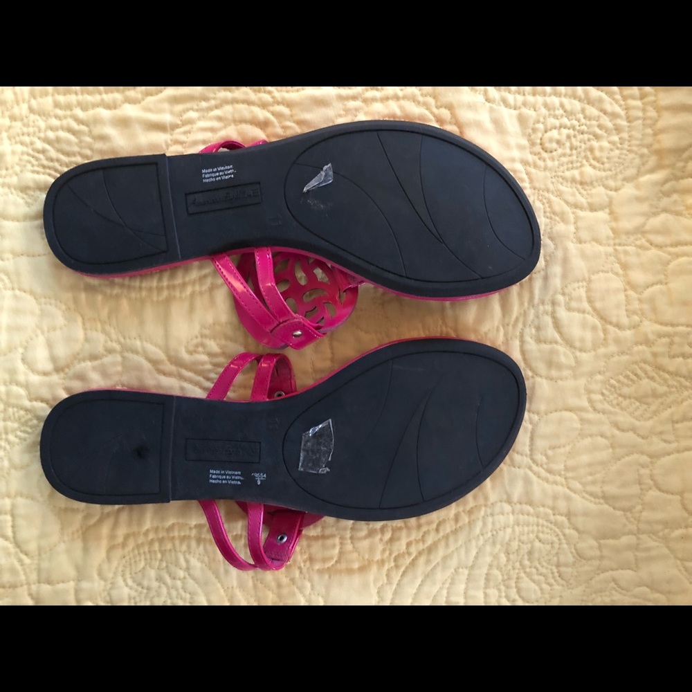 Pink sandals